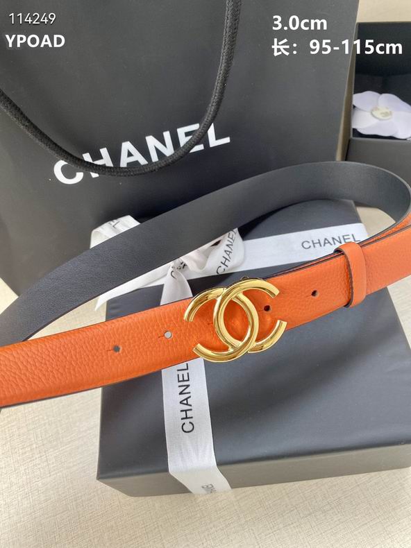 Chanel belt 30mmX95-115cm 8L (1)